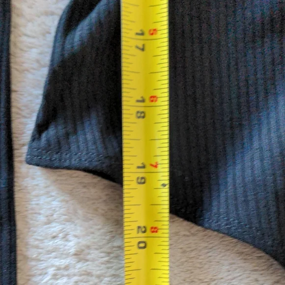 Dynamite Black Ribbed Open-Back Bodysuit - Picture 13 of 13